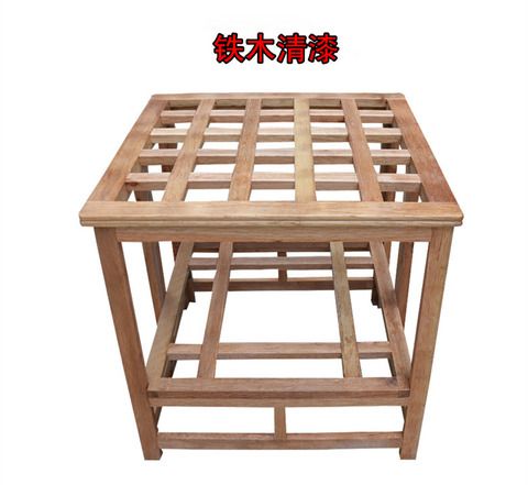 南山竹木加工厂:实木折叠烤火架折叠麻将桌炕桌小桌子折叠餐桌伸缩